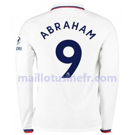 Maillot de Foot Chelsea ABRAHAM 9 Extérieur 2019-20 Manches Longues